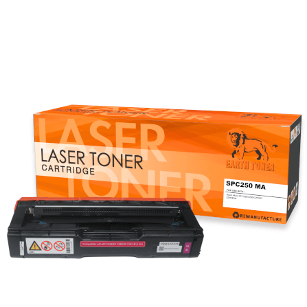 หมึกพิมพ์เลเซอร์ EARTH TONER รุ่น RICOH SPC250/SPC260/SPC261 สีแดง_0